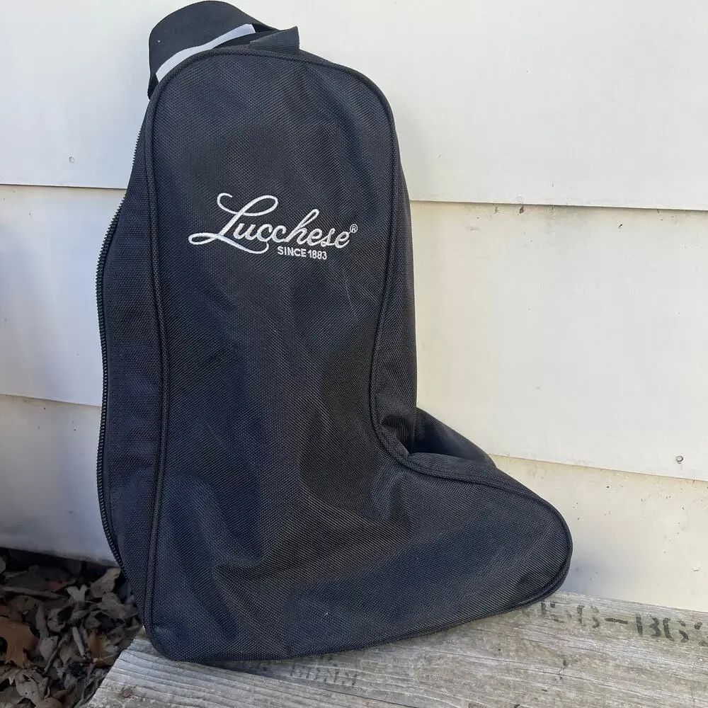 Lucchese Paige Cowhide Round Toe Riding Boots 6 1/2 B Style M8500